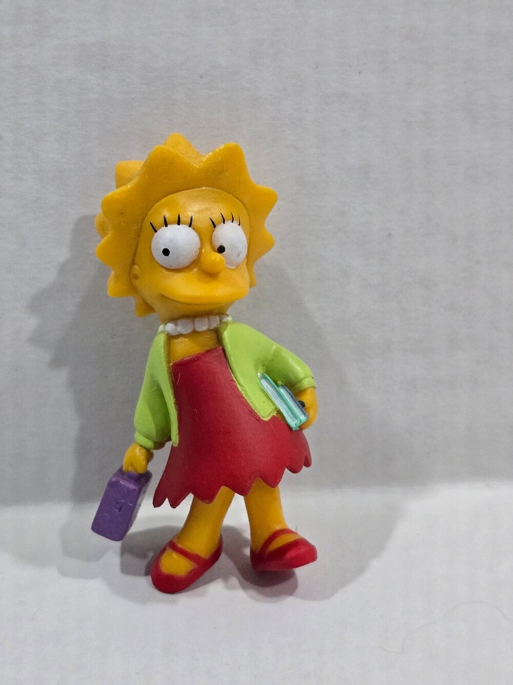 Vintage 2005 The Simpsons Lisa Simpson Figure School FOX